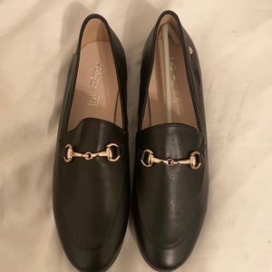 Venettini black loafers, size 40